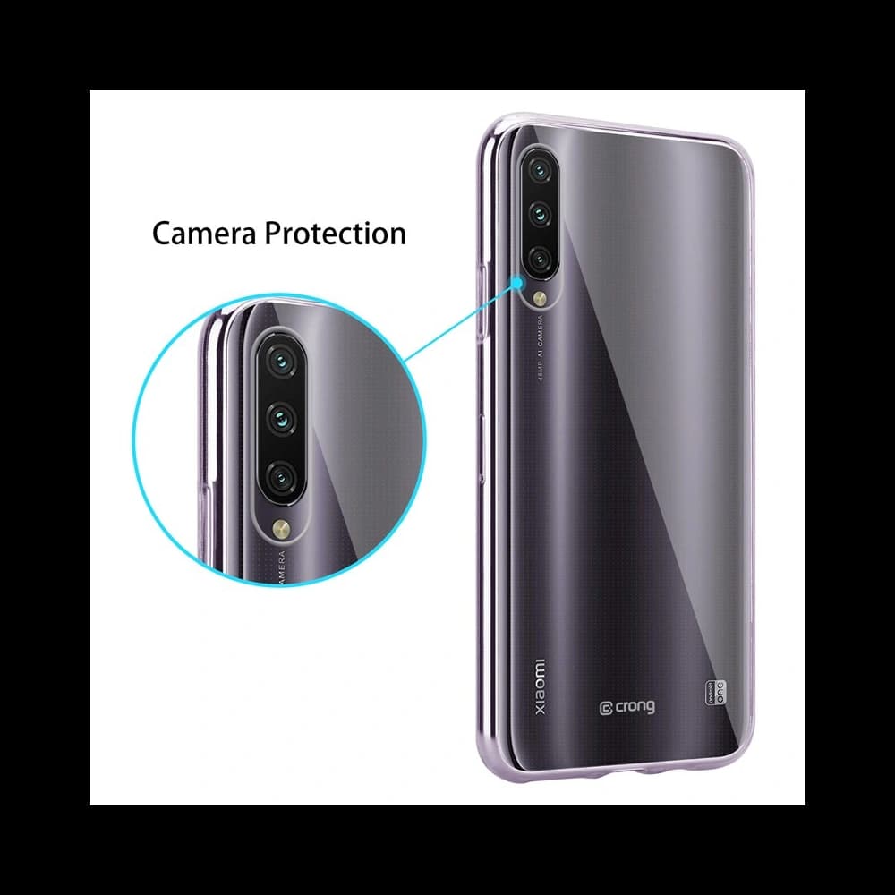 Etui Crong Crystal Slim Cover Xiaomi Mi A3 (transparent) - 3