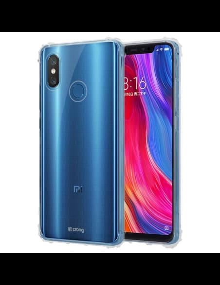 Etui Crong Crystal Shield Cover Xiaomi Mi 8 (transparent)