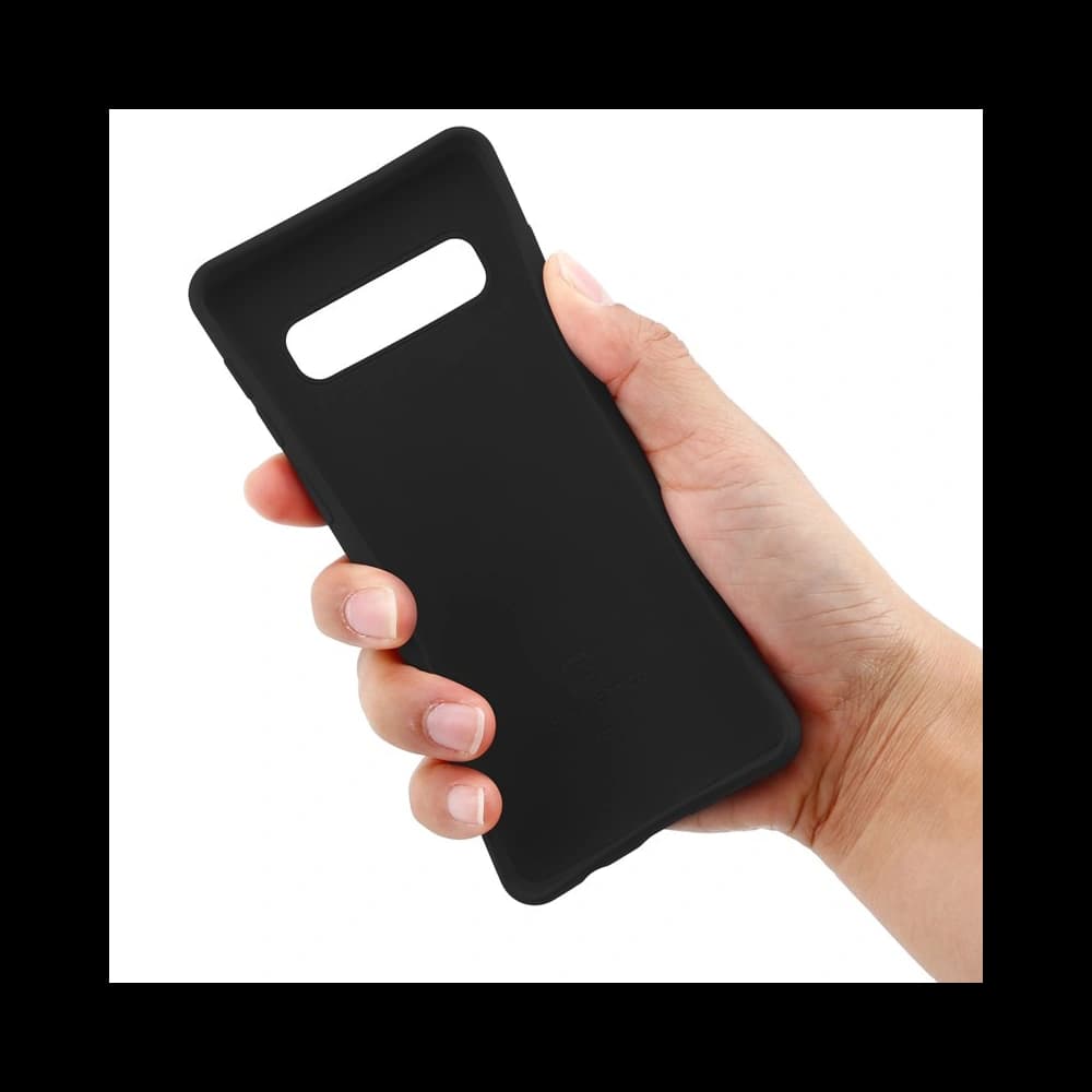 Etui Crong Color Cover Samsung Galaxy S10 (černý) - 5