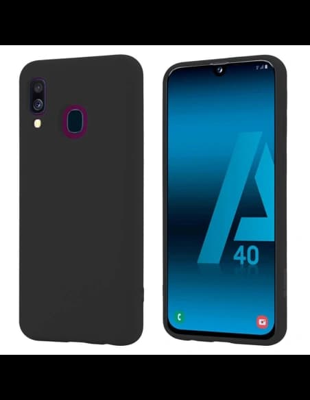 Etui Crong Color Cover Samsung Galaxy A40 (černý)