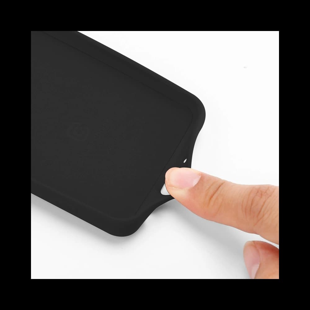 Etui Crong Color Cover Samsung Galaxy A40 (černý) - 3