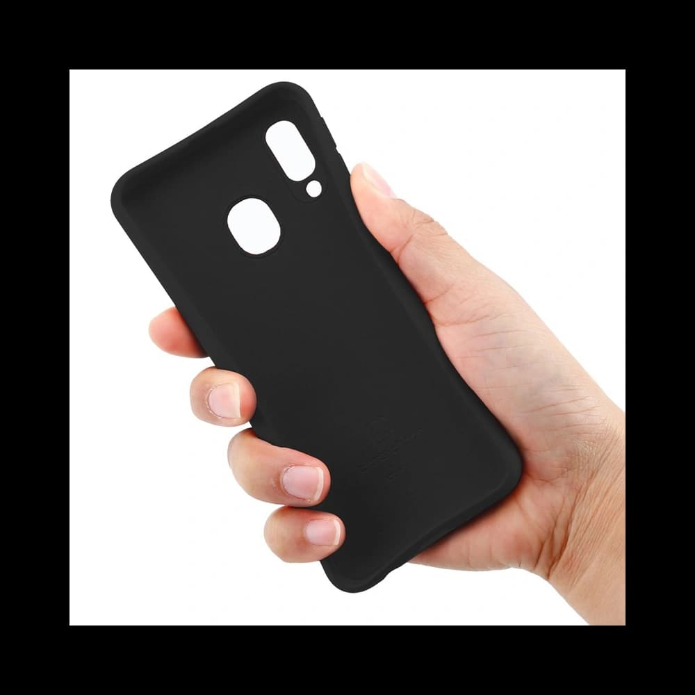 Etui Crong Color Cover Samsung Galaxy A40 (černý) - 5