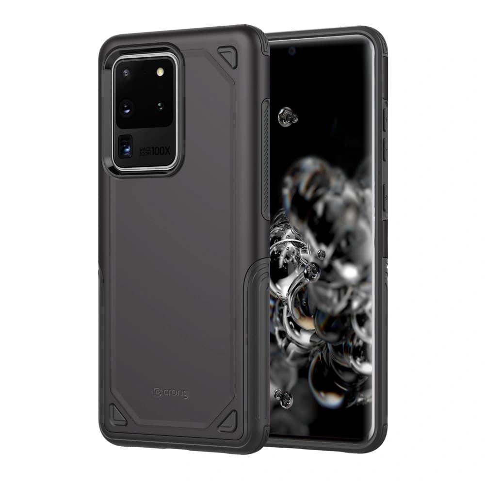 Crong Defender Case Samsung Galaxy S20 Ultra (black)