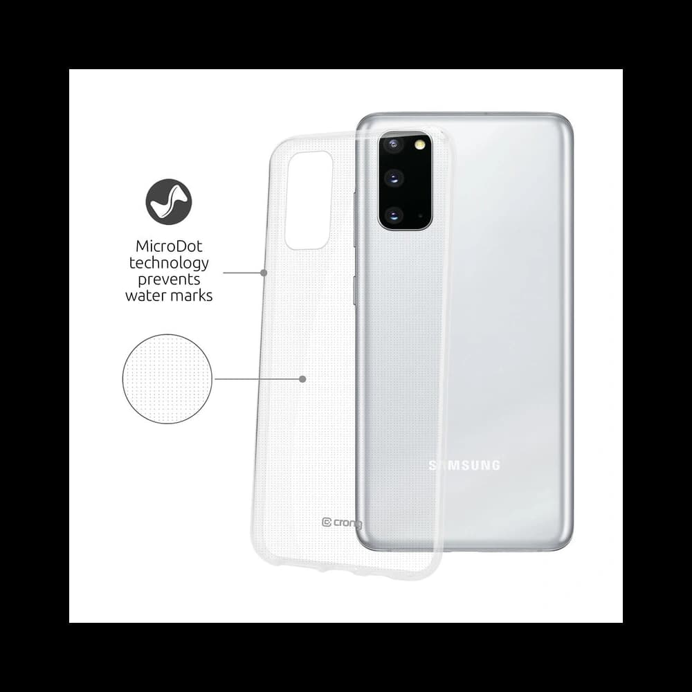Etui Crong Crystal Slim Cover Samsung Galaxy S20 (průhledný) - 3