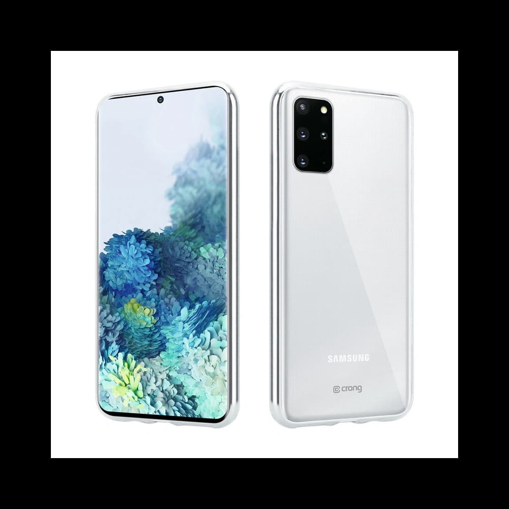 Etui Crong Crystal Slim Cover Samsung Galaxy S20+ Plus (průhledný)