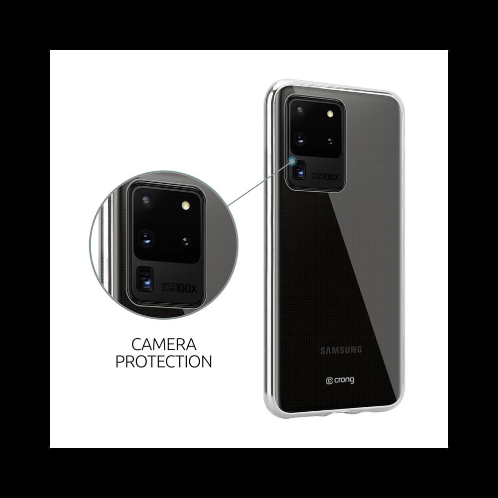 Crong Crystal Slim Cover Samsung Galaxy S20 Ultra (clear) - 2