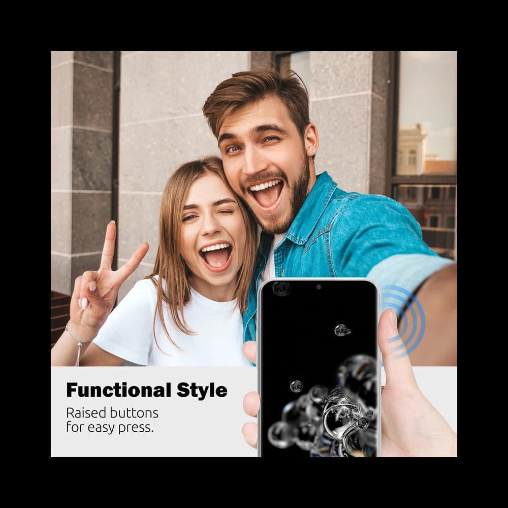 Crong Crystal Slim Cover Samsung Galaxy S20 Ultra (clear) - 5