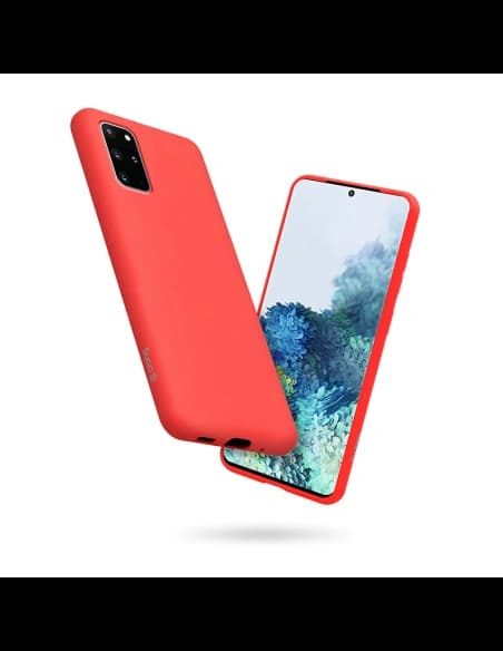 Etui Crong Color Cover Samsung Galaxy S20+ Plus (červená)