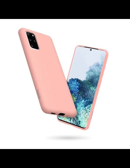 Etui Crong Color Cover Samsung Galaxy S20+ Plus (růžový)