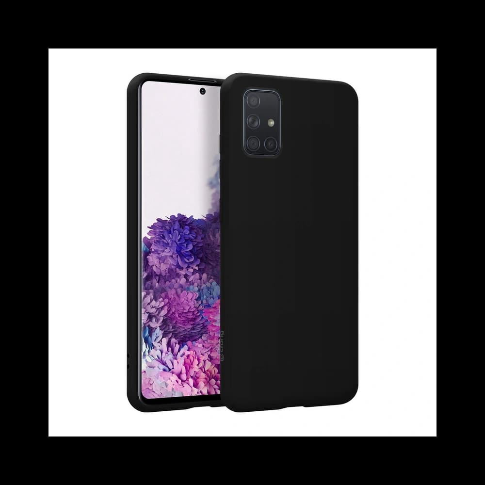 Case Crong Color Cover Samsung Galaxy A51 (schwarz) - 1