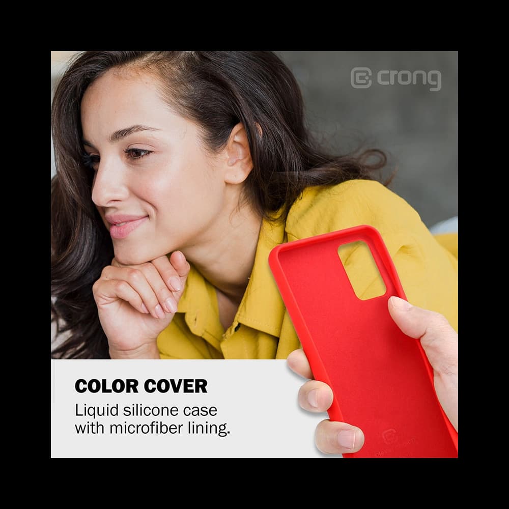 Case Crong Color Cover Samsung Galaxy A51 (schwarz) - 3