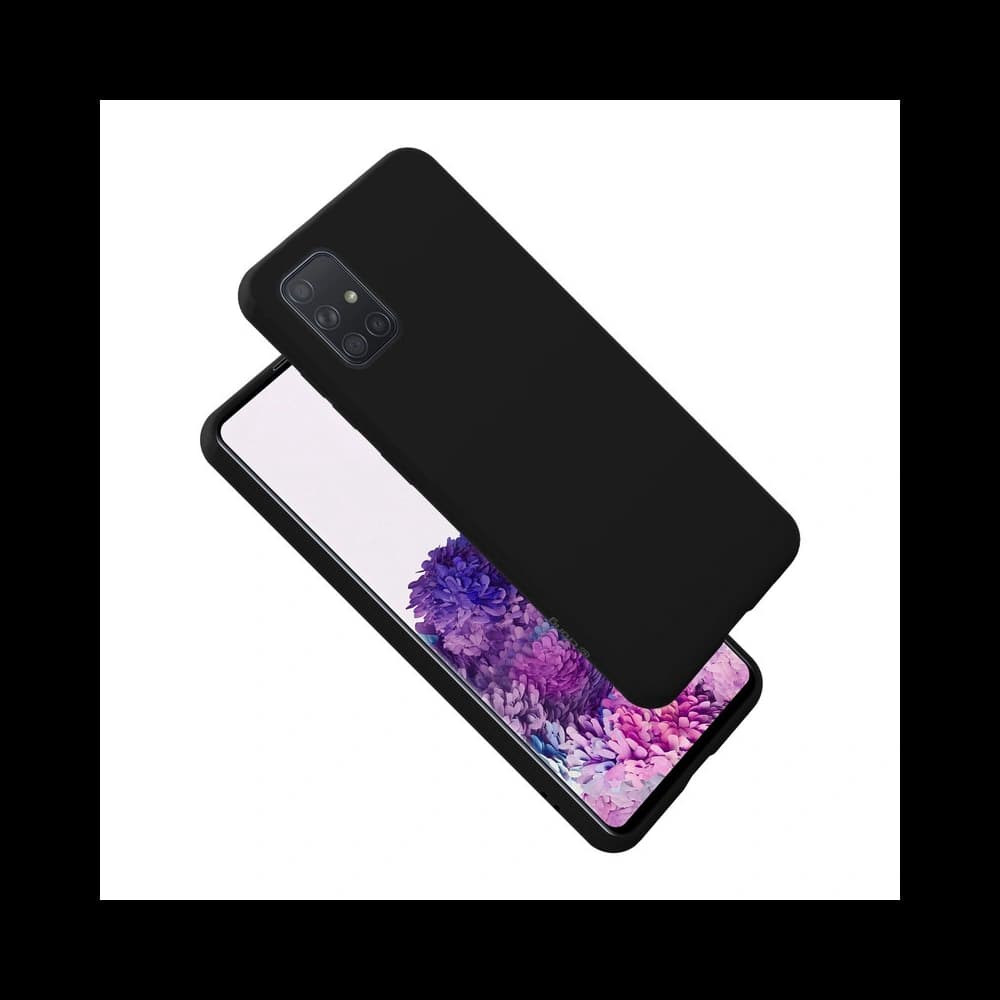 Case Crong Color Cover Samsung Galaxy A51 (schwarz) - 10