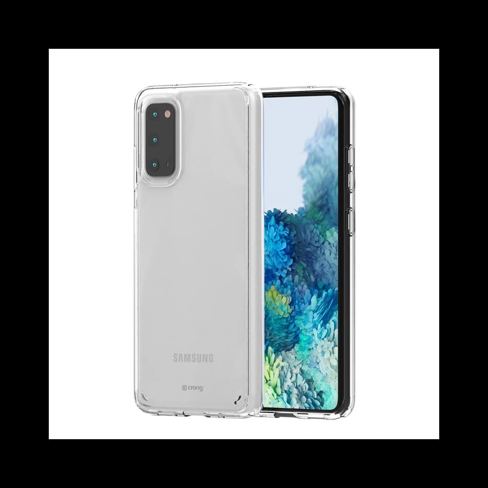 Etui Crong Crystal Shield Cover Samsung Galaxy S20 (průhledný)