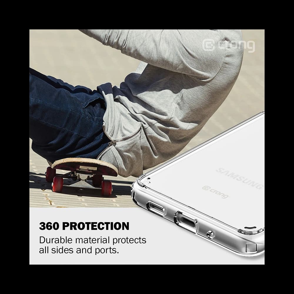 Etui Crong Crystal Shield Cover Samsung Galaxy S20 Ultra (průhledný) - 4