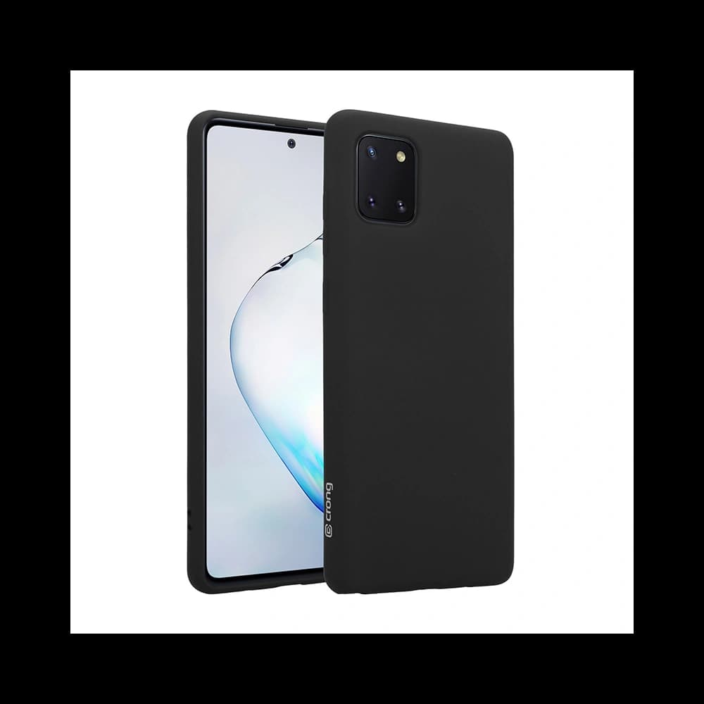 Etui Crong Color Cover Samsung Galaxy Note 10 Lite (černý) - 2
