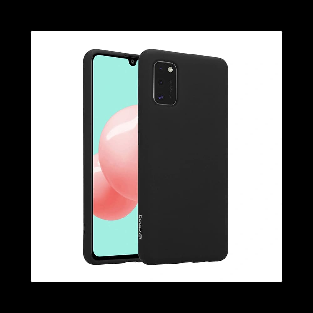 Etui Crong Color Cover Samsung Galaxy A41 (černý) - 2