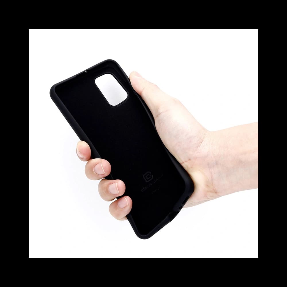 Etui Crong Color Cover Samsung Galaxy A41 (černý) - 9