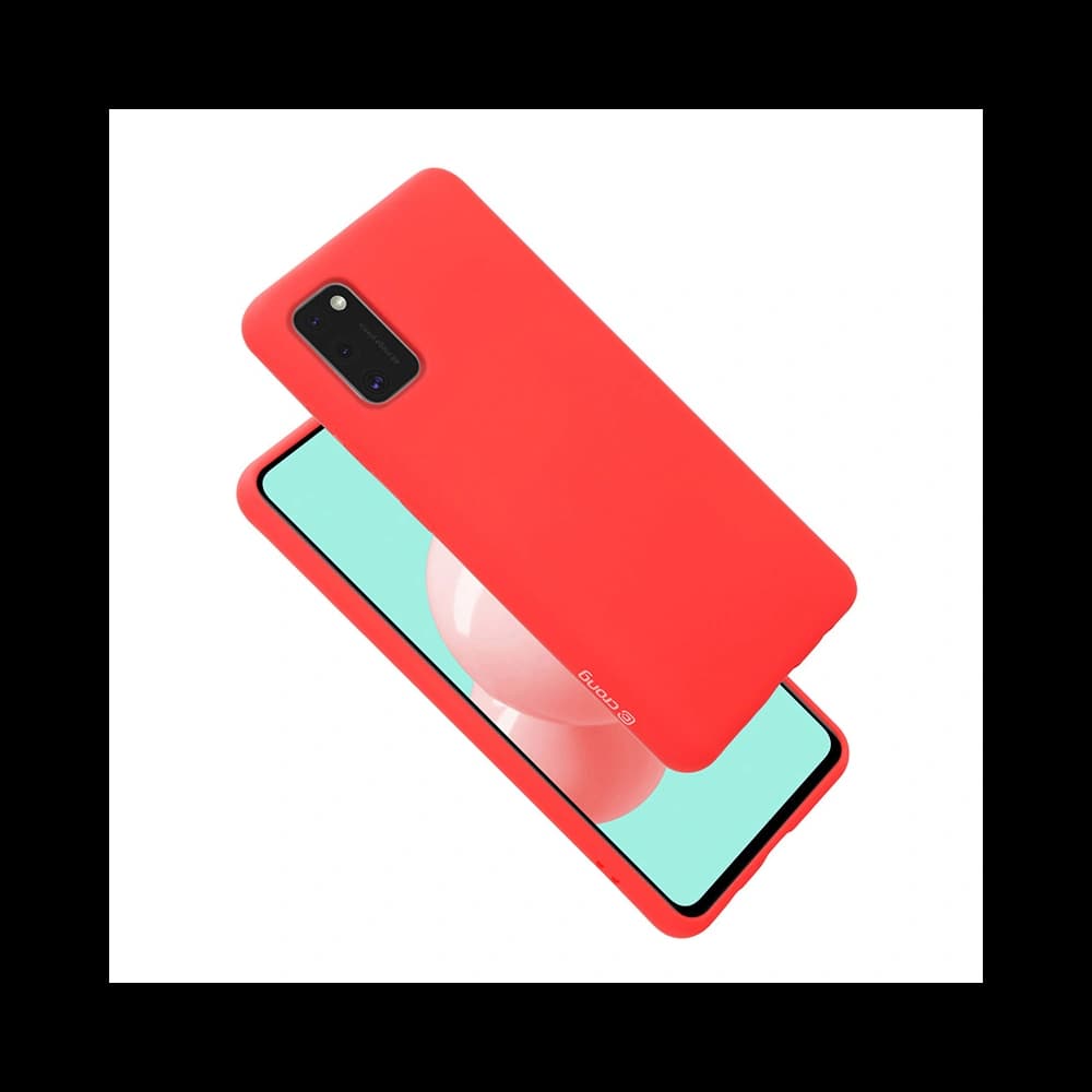 Etui Crong Color Cover Samsung Galaxy A41 (červený) - 6