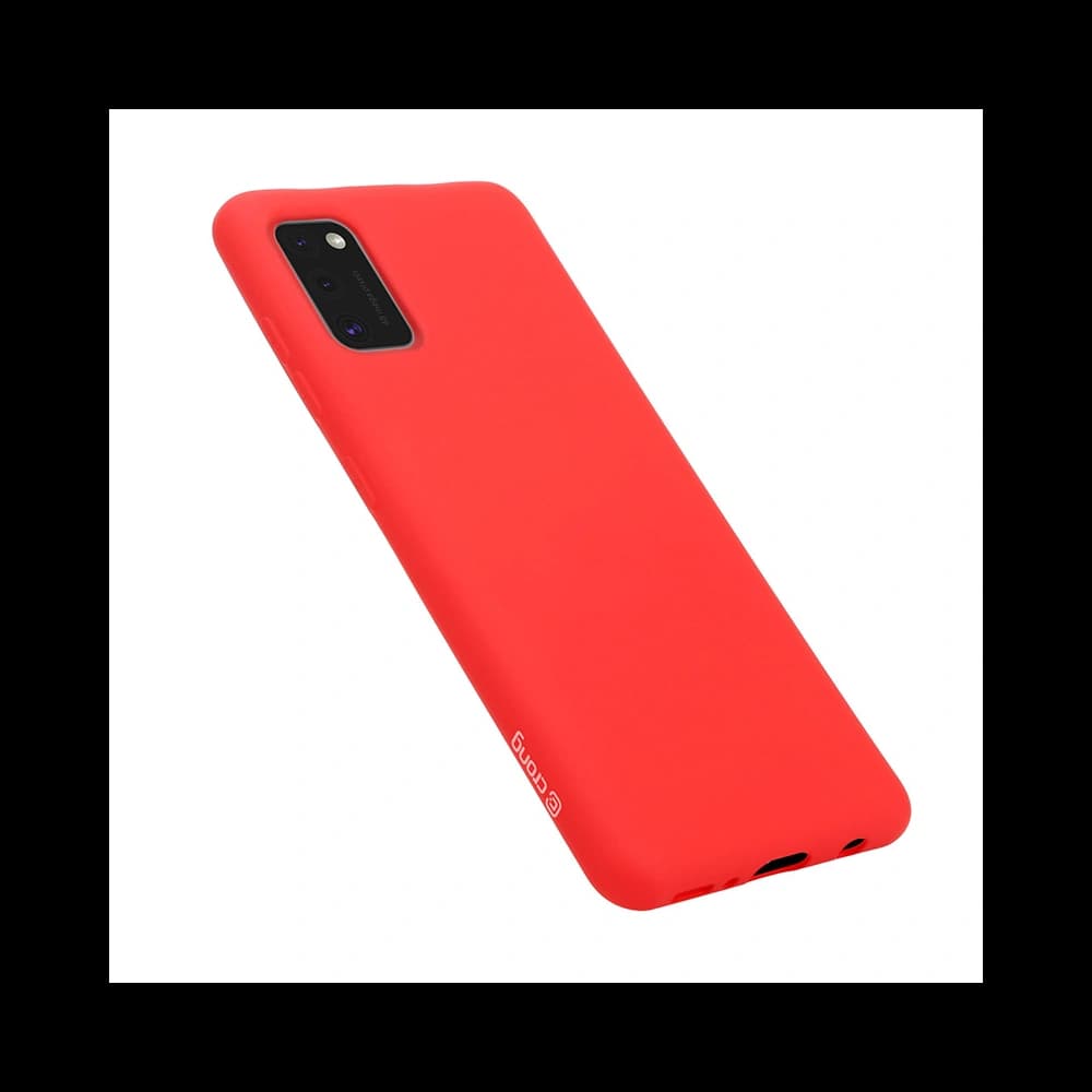 Etui Crong Color Cover Samsung Galaxy A41 (červený) - 7