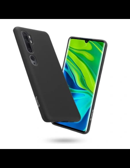 Etui Crong Color Cover Xiaomi Mi Note 10/Pro (negru)