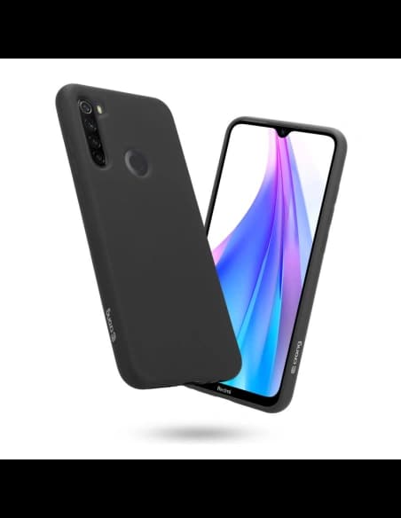 Case Crong Farbcover Xiaomi Redmi Note 8T (schwarz)