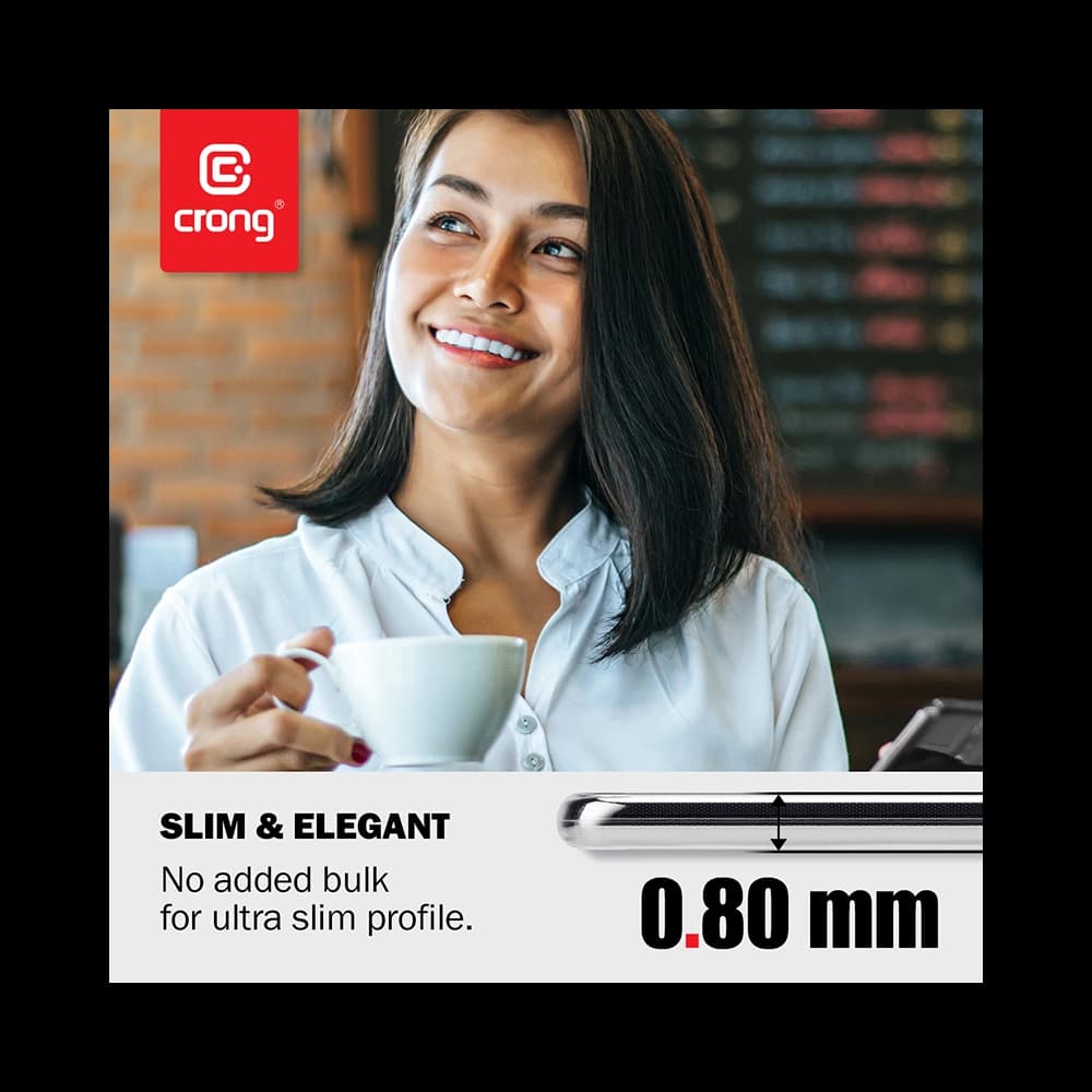 Crong Crystal Slim Cover Samsung Galaxy S10 Lite (clear) - 6