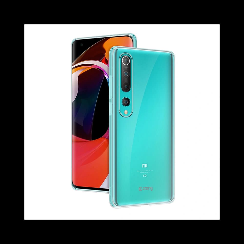 Etui Crong Crystal Slim Cover Xiaomi Mi 10 (průhledný) - 2