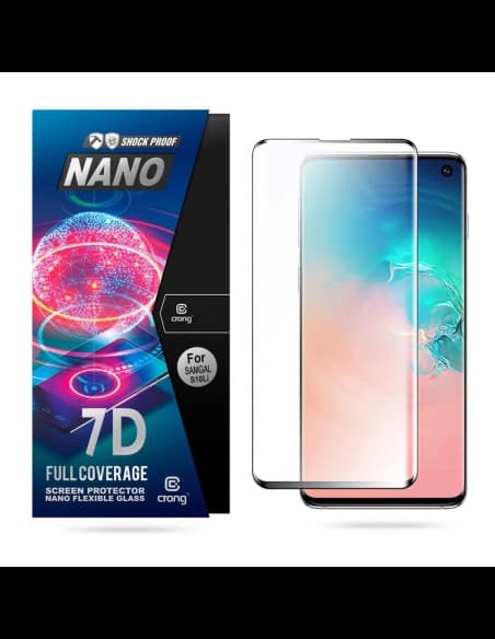 Hybrydní sklo Crong 7D Nano Flexible Glass Samsung Galaxy A71/A81/A91