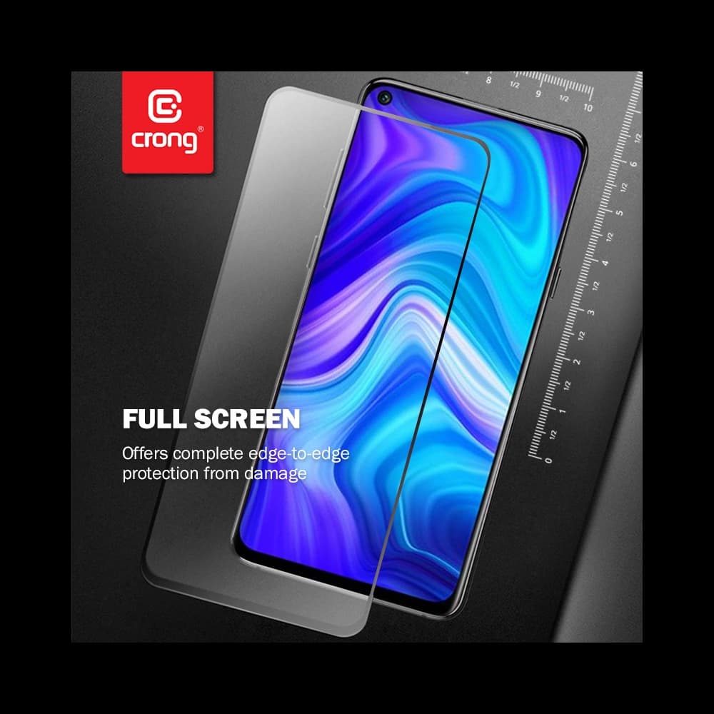 Hybridní sklo Crong 7D Nano Flexible Glass Xiaomi Mi 10 Lite - 5