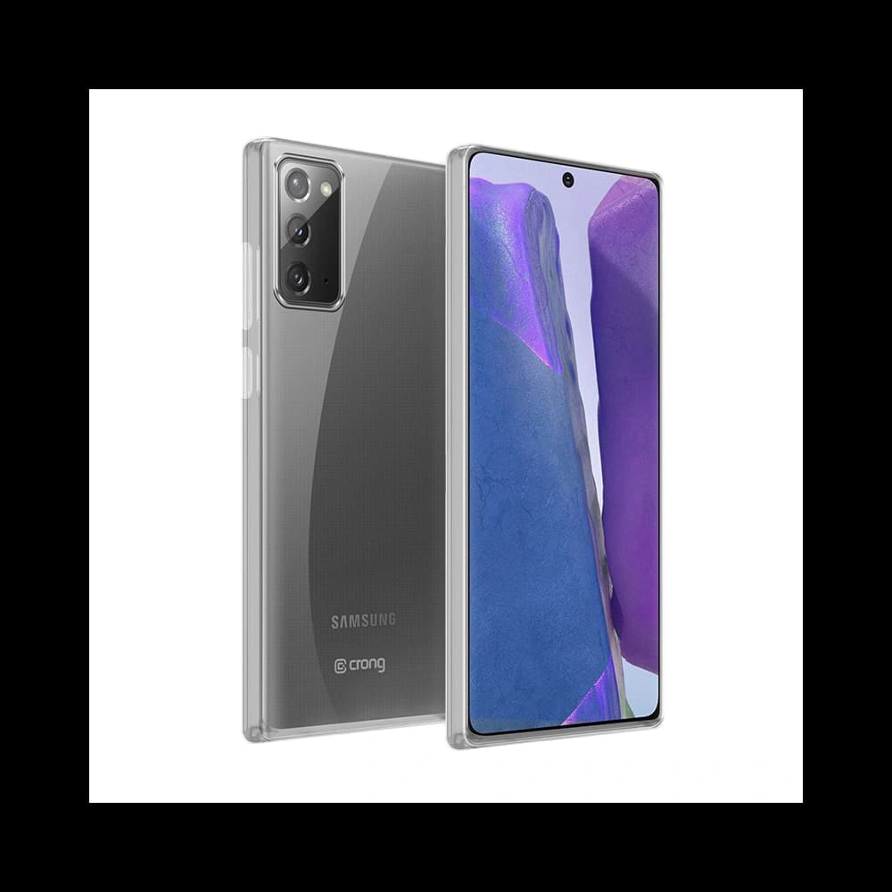 Etui Crong Crystal Slim Cover Samsung Galaxy Note 20 (průhledný) - 1