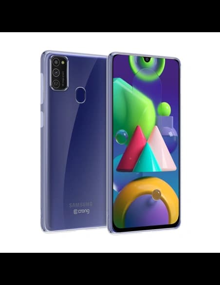 Etui Crong Crystal Slim Cover Samsung Galaxy M21 (průhledný)
