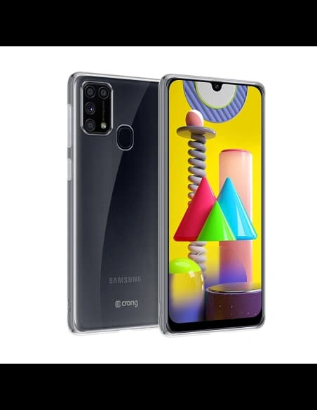 Etui Crong Crystal Slim Cover Samsung Galaxy M31 (průhledný)
