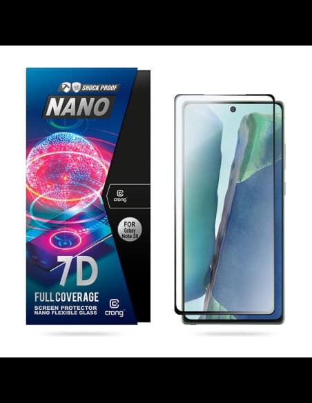 Hybridní sklo Crong 7D Nano Flexible Glass Samsung Galaxy Note 20