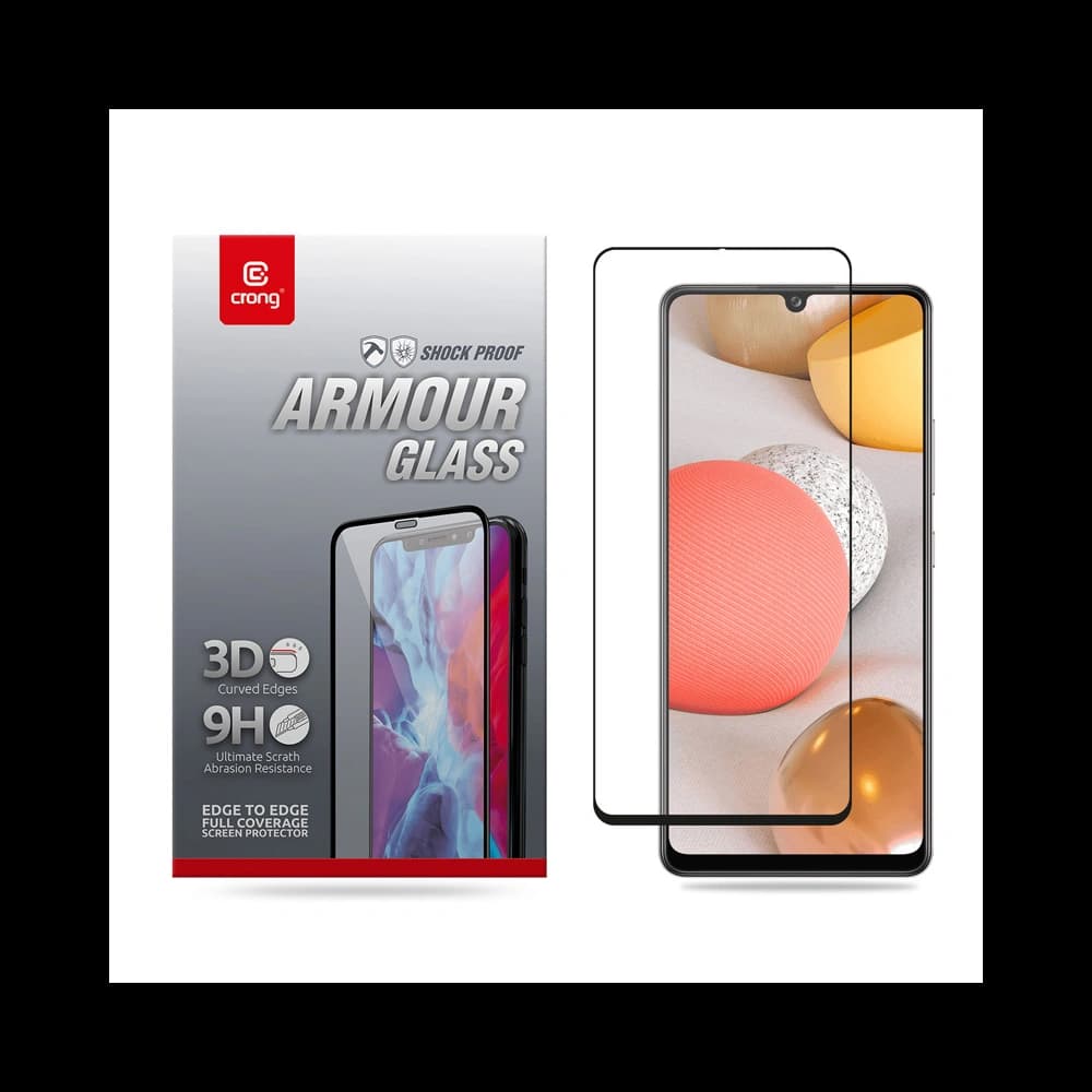 Tvrdé sklo Crong 3D Armour Glass Samsung Galaxy A42 5G - 1
