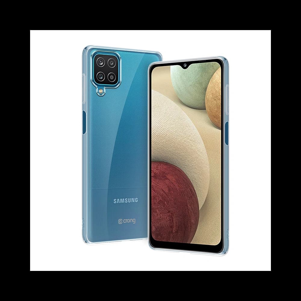 Etui Crong Crystal Slim Cover Samsung Galaxy A12 (průhledný) - 3