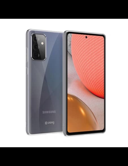 Etui Crong Crystal Slim Cover Samsung Galaxy A72 (průhledný)