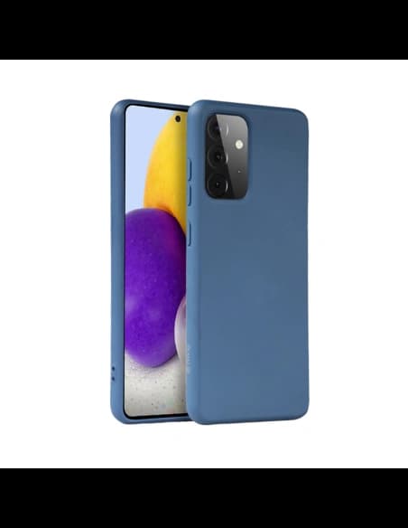 Etui Crong Color Cover Samsung Galaxy A72 (modrá)