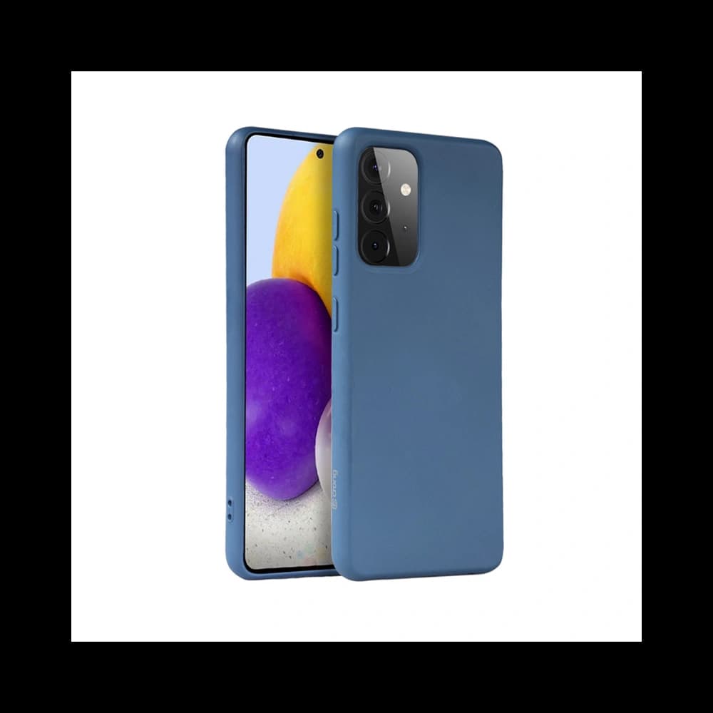 Etui Crong Color Cover Samsung Galaxy A72 (modrá)