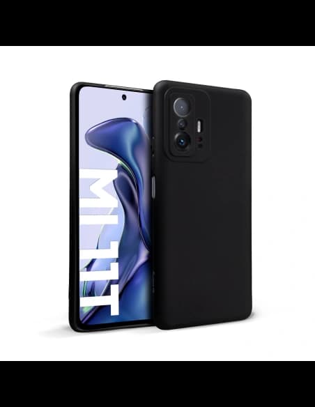 Case Crong Color Cover Xiaomi 11T 5G (schwarz)