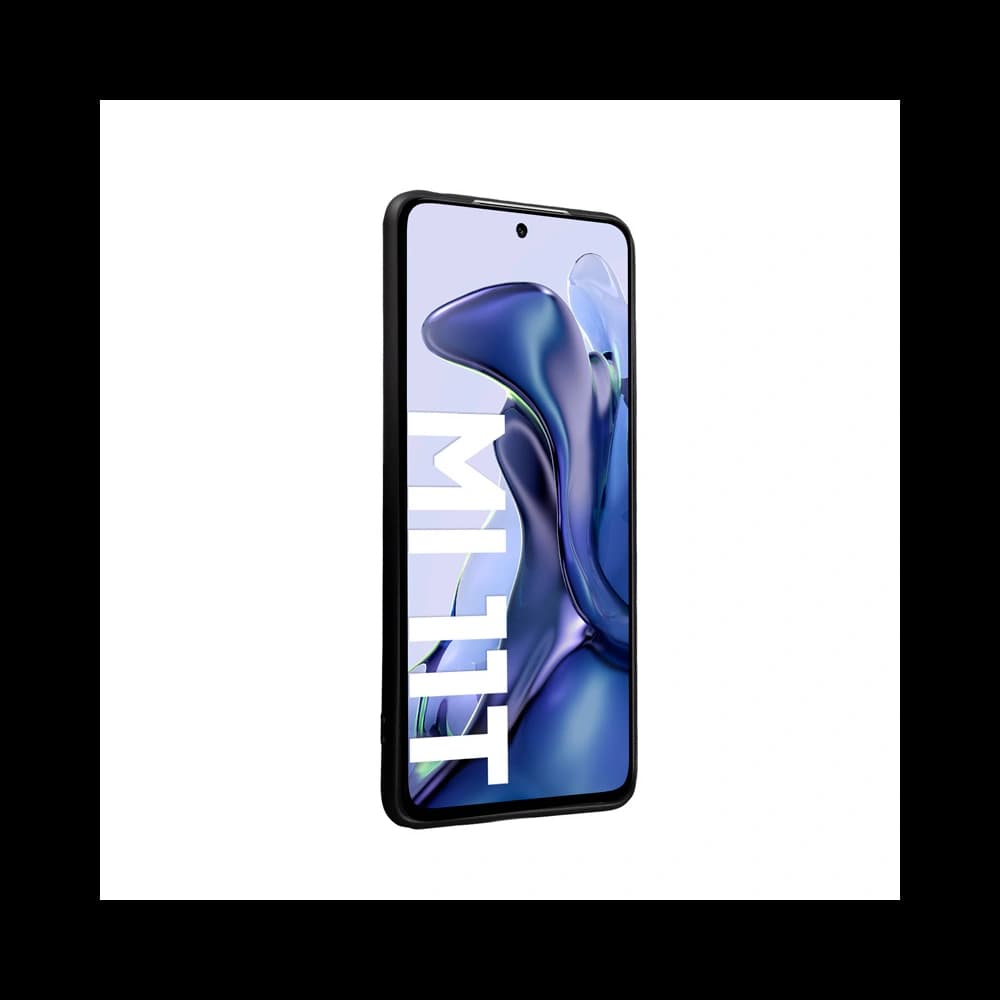 Case Crong Color Cover Xiaomi 11T 5G (schwarz) - 2