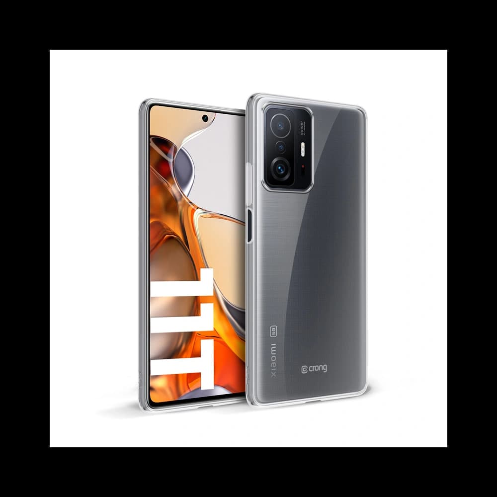 Case Crong Crystal Slim Cover Xiaomi 11T 5G (transparent)