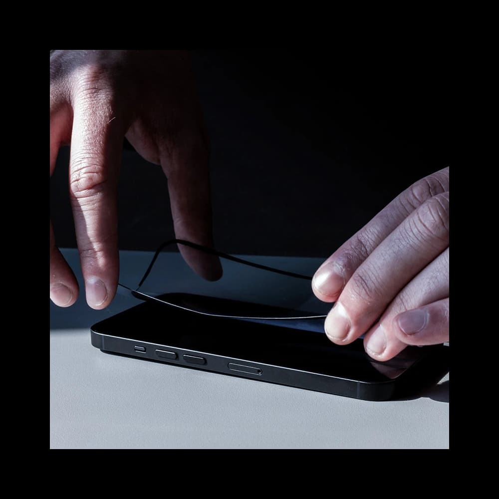 Hybidní sklo Crong 7D Nano Flexible Glass Samsung Galaxy A72 - 7