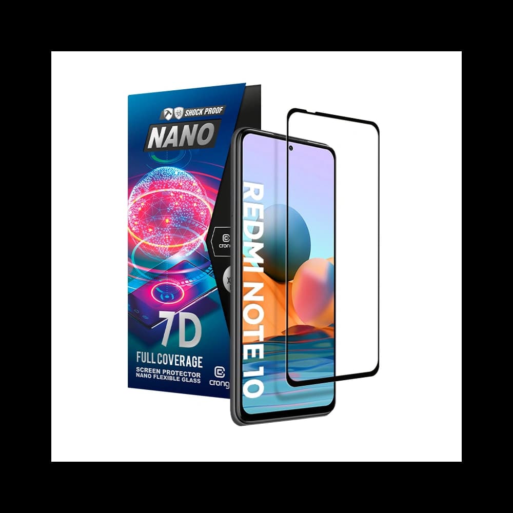 Sticlă hibridă Crong 7D Nano Flexible Glass Xiaomi Redmi Note 10 5G
