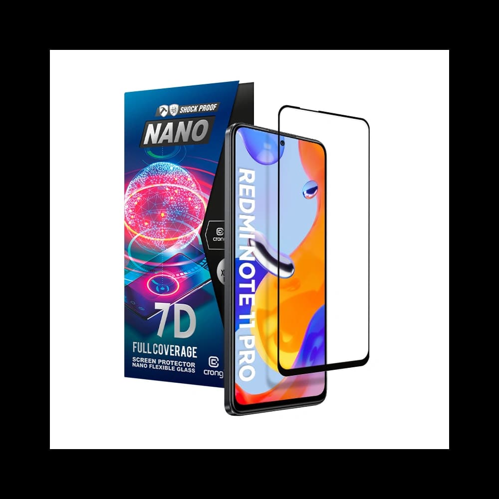 Hibrid üveg Crong 7D Nano Rugalmas Üveg Xiaomi Redmi Note 11 Pro 5G - 1