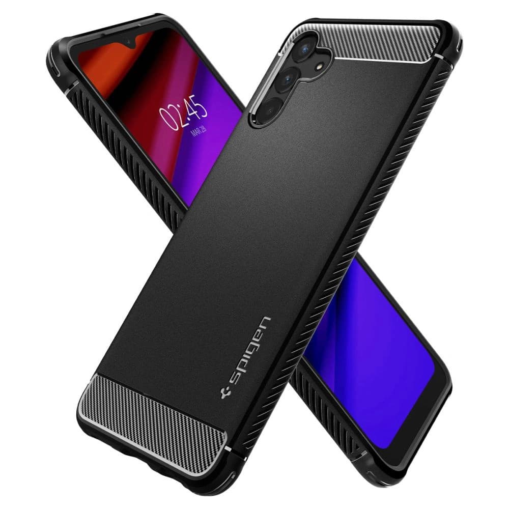Etui Spigen Rugged Armor Galaxy A04s/A13 5G Matná černá - 4