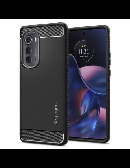 Etui Spigen Rugged Armor Motorola Edge 2022 Negru Mat