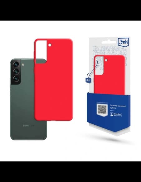 Etui 3MK Matt Case Samsung Galaxy S23+ Plus căpșună/strawberry