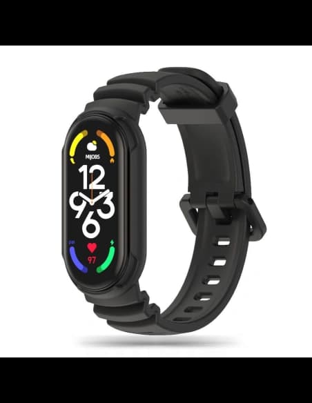 Pasek Tech-Protect Iconband Hybrid Xiaomi Mi Band 5/6/6 NFC/7 Černý