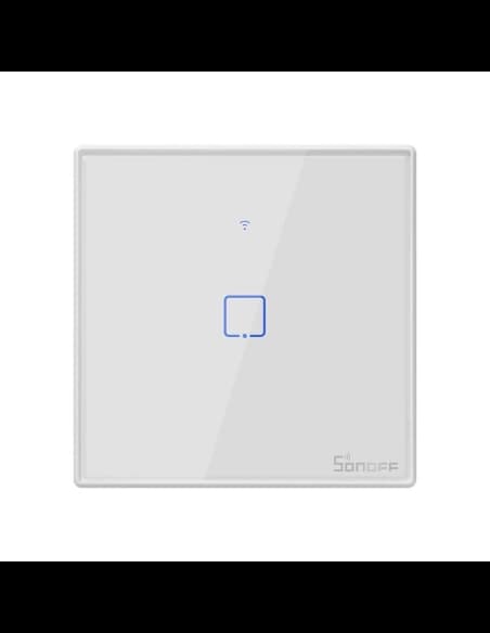 Touch Lichtschalter WiFi + RF 433 Sonoff T2 EU TX (1-Kanal)