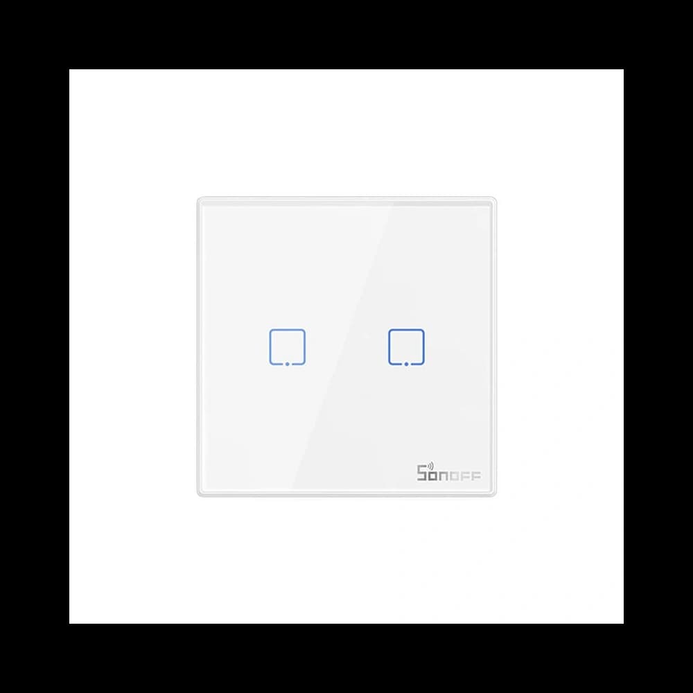 Wireless Light Switch Sonoff 433MHz T2EU2C-RF (2-channel)